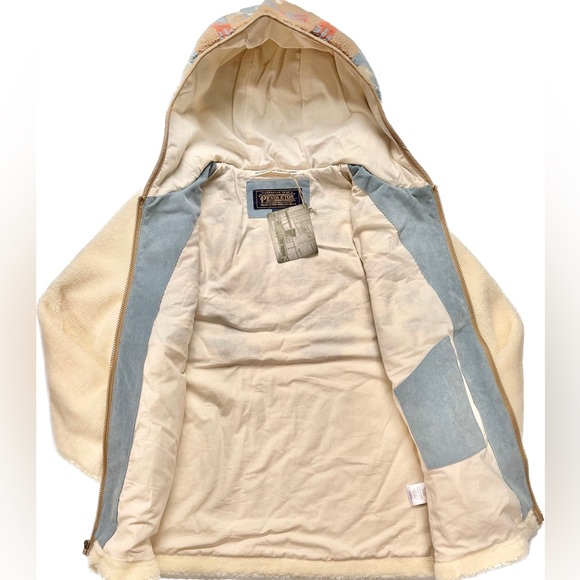 Pendleton Women’s Plush Fully Lined Fleece Jacket Hoodie Brand New - Picture 2 of 5